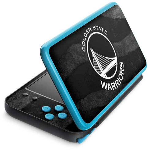 NBA Golden State Warriors Black Animal Print Nintendo 2DS XL (2017) Skin